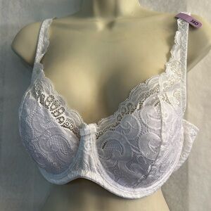 PLAYTEX‎ Love My Curves Beautiful lightly lined underwire bra NWT Sz-38-D  Z13